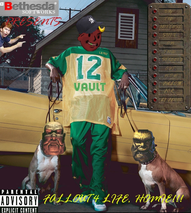 Fallout 4 life, homie
A cool parody made by DaC-Sniper
Keywords: Snoop Pipboy Fallout